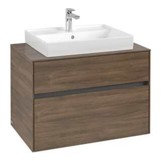 V&B Waschtischunterschrank Collaro 80x54,8x50cm, WT mittig, arizona oak