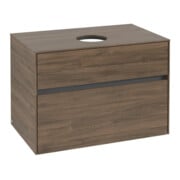 V&B Waschtischunterschrank Collaro 80x54,8x50cm, WT mittig, Arizona Oak-3