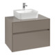 V&B Waschtischunterschrank Collaro 80x54,8x50cm, WT mittig, black oak-1