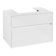 V&B Waschtischunterschrank Collaro 80x54,8x50cm, WT mittig, glossy white-1