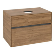 V&B Waschtischunterschrank Collaro 80x54,8x50cm, WT mittig, kansas oak-3