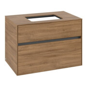 V&B Waschtischunterschrank Collaro 80x54,8x50cm, WT mittig, kansas oak-3
