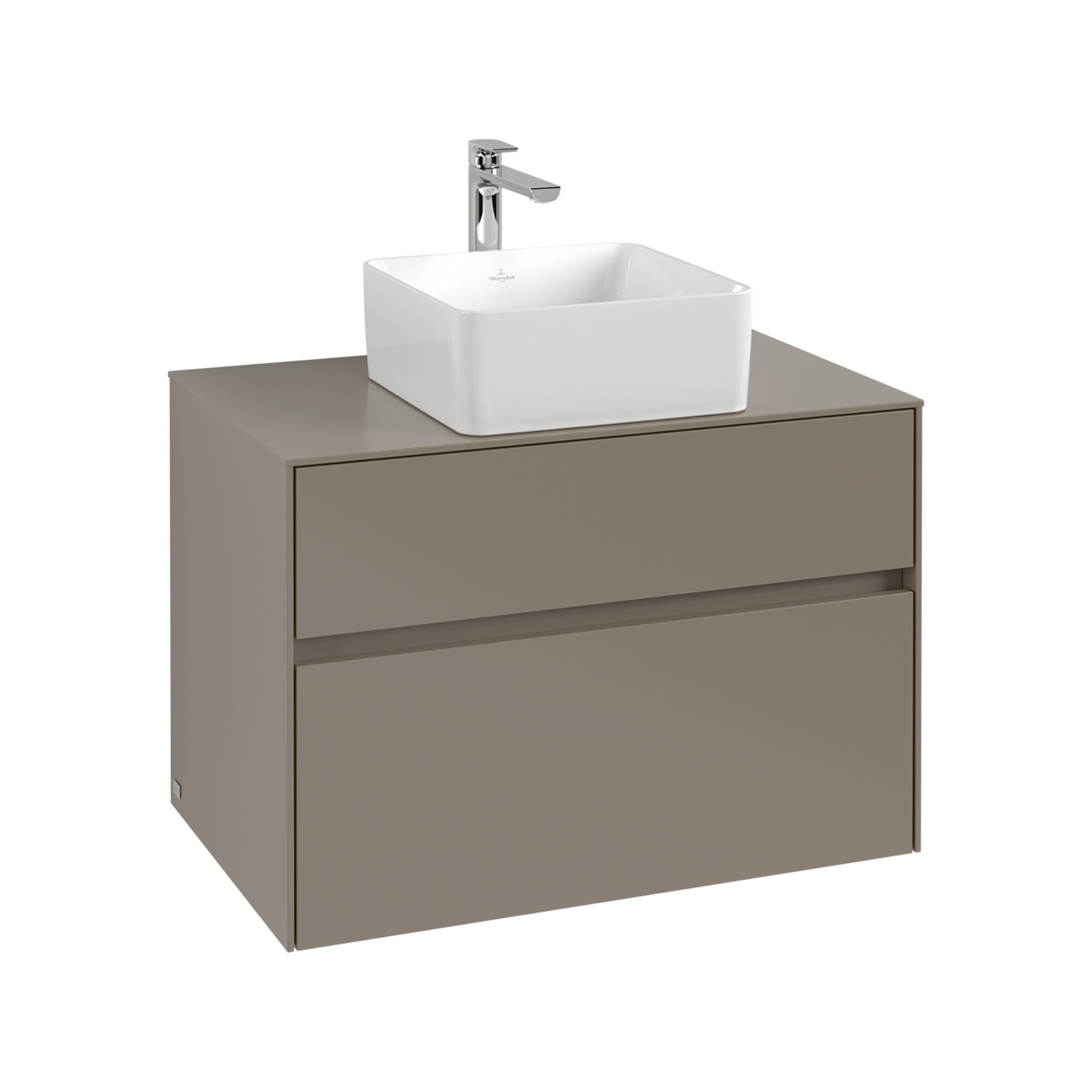 V&B Waschtischunterschrank Collaro 80x54,8x50cm, WT mittig, marine blue ; Villeroy & Boch
