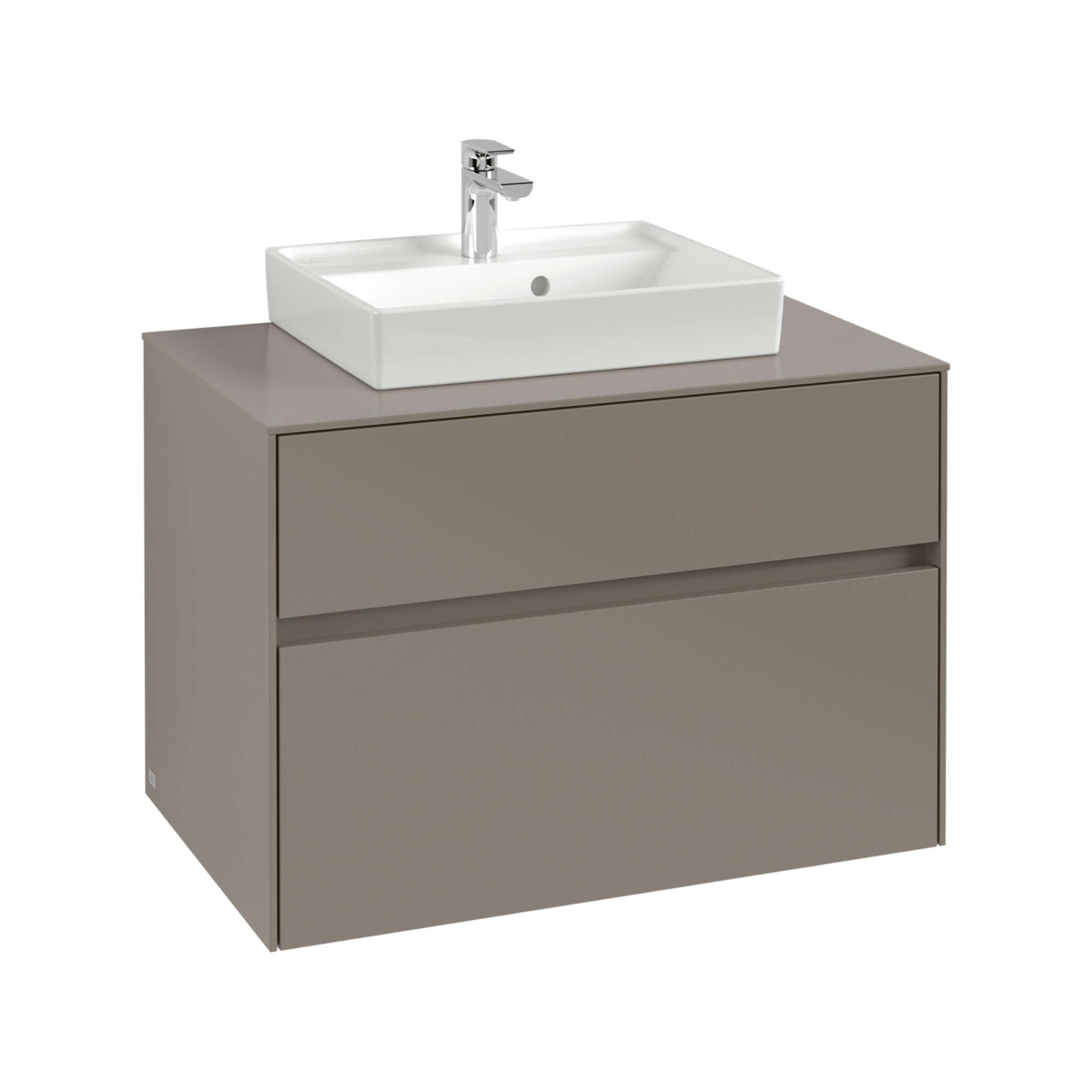 V&B Waschtischunterschrank Collaro 80x54,8x50cm, WT mittig, marine blue ; Villeroy & Boch