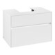 V&B Waschtischunterschrank Collaro 80x54,8x50cm, WT mittig, white matt-3