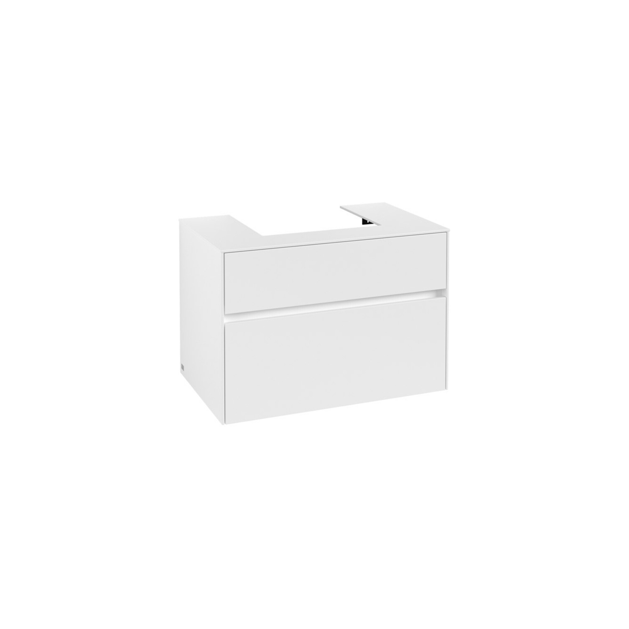 V&B Waschtischunterschrank Collaro 80x54,8x50cm, WT mittig, white matt ; Villeroy & Boch