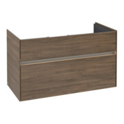 V&B Waschtischunterschrank Collaro 95,4x54,6x44,4cm, WT mi, LED 7W, Ar Oa