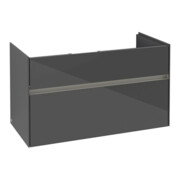 V&B Waschtischunterschrank Collaro 95,4x54,6x44,4cm, WT mi, LED 7W, glo Gr