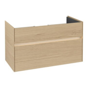 V&B Waschtischunterschrank Collaro 95,4x54,6x44,4cm, WT mi, LED 7W, Nord Oa