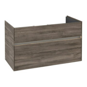 V&B Waschtischunterschrank Collaro 95,4x54,6x44,4cm, WT mi, LED 7W, st. Oa