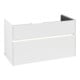 V&B Waschtischunterschrank Collaro 95,4x54,6x44,4cm, WT mi, LED 7W, wh. ma-1