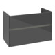 V&B Waschtischunterschrank Collaro 96,1x61x48cm, WT mi, LED 7W, glo Gr-3