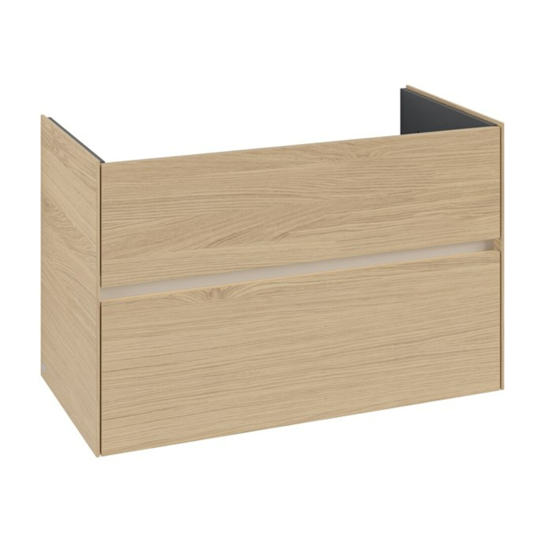 V&B Waschtischunterschrank Collaro 96,1x61x48cm, WT mi, LED 7W, Nord Oa