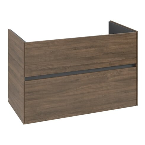 V&B Waschtischunterschrank Collaro 96,1x61x48cm, WT mittig, arizona oak