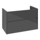 V&B Waschtischunterschrank Collaro 96,1x61x48cm, WT mittig, glossy grey-1