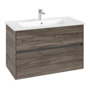 V&B Waschtischunterschrank Collaro 96,1x61x48cm, WT mittig, stone oak-4