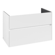 V&B Waschtischunterschrank Collaro 96,1x61x48cm, WT mittig, white matt