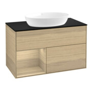 V&B Waschtischunterschrank Finion 100, Abd.-Pl. bla m, Reg Oa ven, Oa ven-1