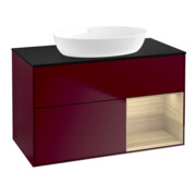 V&B Waschtischunterschrank Finion 100, Abd.-Pl. bla m, Reg Oa ven, Peo m
