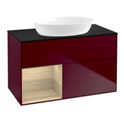 V&B Waschtischunterschrank Finion 100, Abd.-Pl. bla m, Reg Oa ven, Peo m