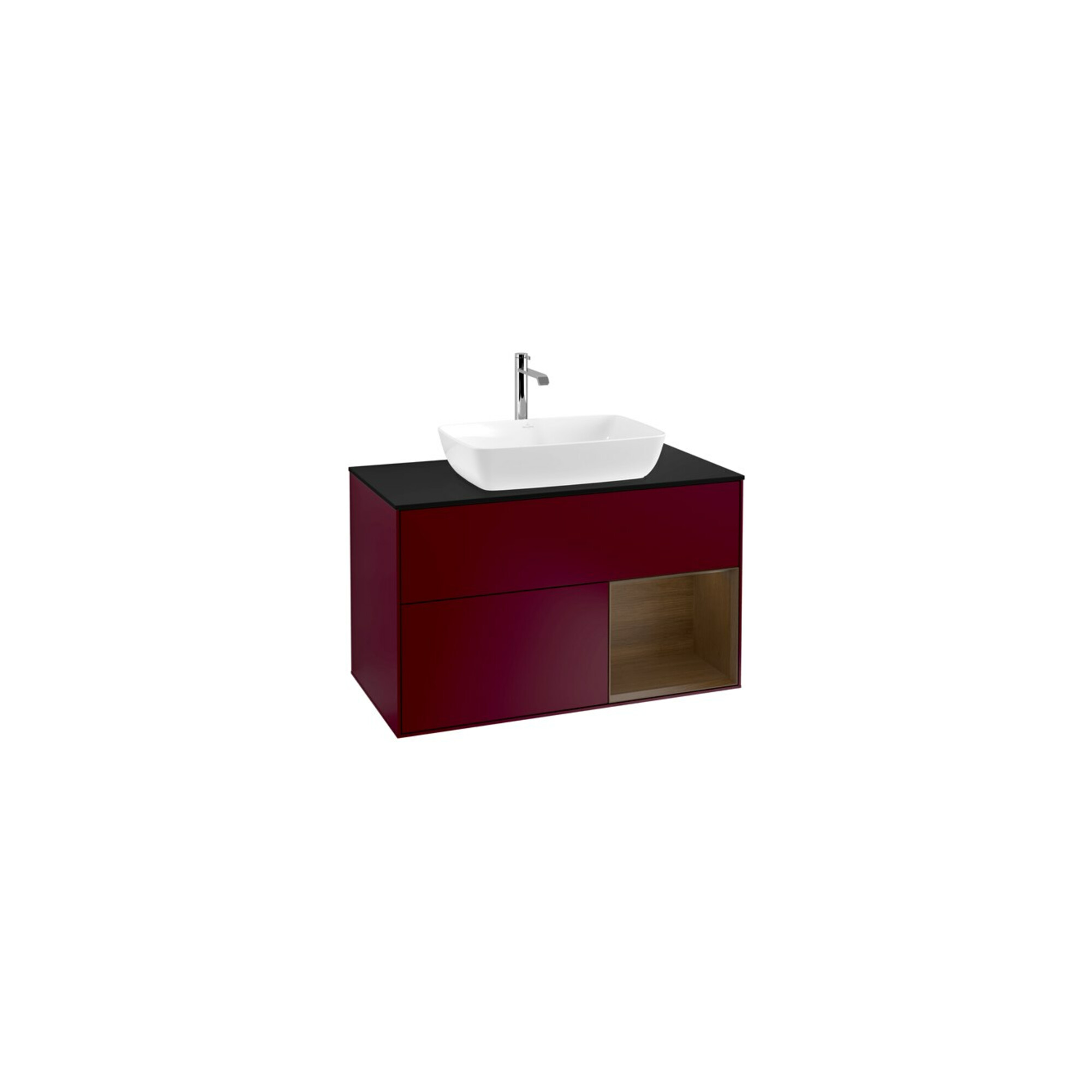 V&B Waschtischunterschrank Finion 100, Abd.-Pl. bla m, Reg wal ven, Peo m ; Villeroy & Boch