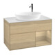 V&B Waschtischunterschrank Finion 100, Abd.-Pl. wh. m, Reg Oa ven, Oa ven-1