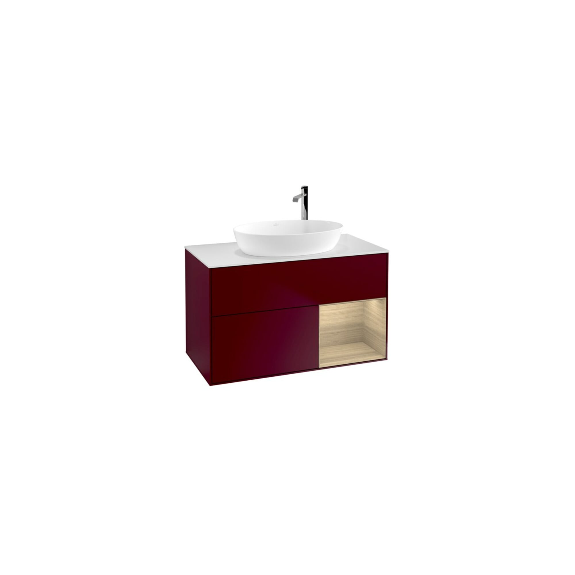 V&B Waschtischunterschrank Finion 100, Abd.-Pl. wh. m, Reg Oa ven, Peo m ; Villeroy & Boch