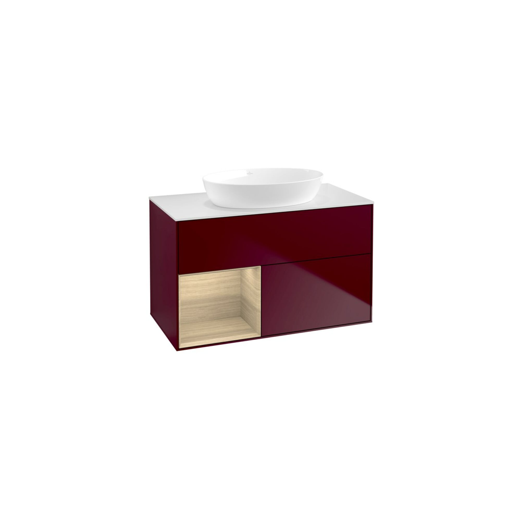 V&B Waschtischunterschrank Finion 100, Abd.-Pl. wh. m, Reg Oa ven, Peo m ; Villeroy & Boch