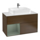 V&B Waschtischunterschrank Finion 100, Pl b m, Reg li Oli. m Lac, wal ven-1