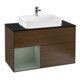 V&B Waschtischunterschrank Finion 100, Pl b m, Reg li Oli. m Lac, wal ven-1