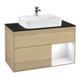 V&B Waschtischunterschrank Finion 100, Pl b m, Reg re glo wh. Lac, Oa ven-1