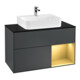 V&B Waschtischunterschrank Finion 100, Pl b m, Reg re gol m, md bl. m Lac-1