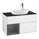 V&B Waschtischunterschrank Finion 100, Pl b m, Rg A m Lac, glo wh. Lac-1