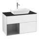 V&B Waschtischunterschrank Finion 100, Pl b m, Rg A m Lac, glo wh. Lac-1