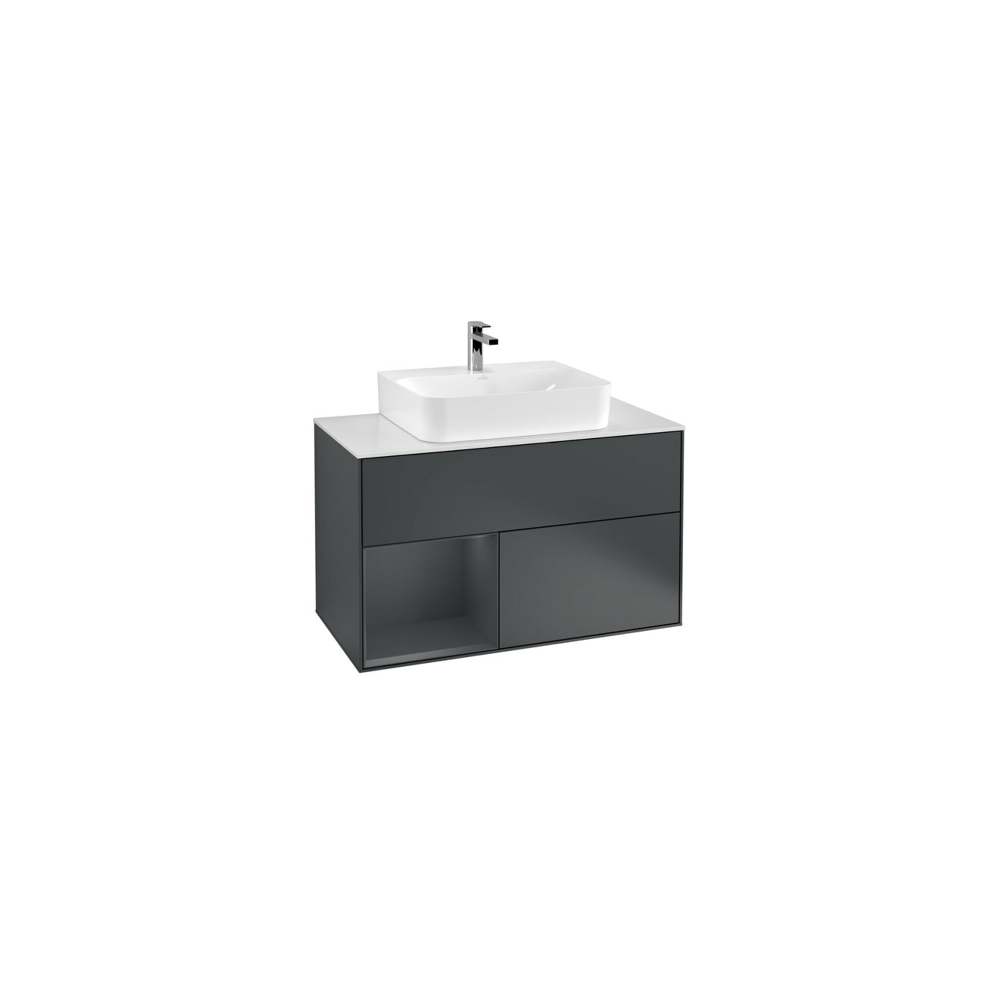 V&B Waschtischunterschrank Finion 100, Pl b m, Rg l md b m La, md b m Lac ; Villeroy & Boch