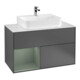 V&B Waschtischunterschrank Finion 100, Pl b m, Rg l Oli. m Lac, Anthrac. m-1