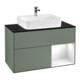 V&B Waschtischunterschrank Finion 100, Pl b m, Rg r g wh. Lac, Oli. m Lac-1