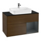 V&B Waschtischunterschrank Finion 100, Pl b m, Rg re md bl. m Lac, wal ven-1