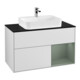 V&B Waschtischunterschrank Finion 100, Pl b m, Rg re Oli. m Lac, wh. m Lac-1