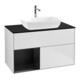 V&B Waschtischunterschrank Finion 100, Pl bla m, Reg bla m Lac, wh. m Lac-1