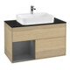 V&B Waschtischunterschrank Finion 100, Pl bla m, Reg li Anthrac. m, Oa ven-1