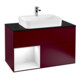 V&B Waschtischunterschrank Finion 100, Pl bla m, Reg li glo wh. Lac, Peo m-1