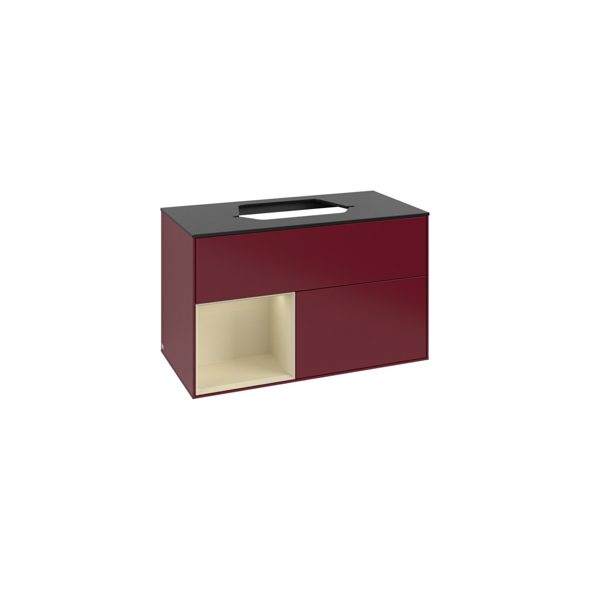 V&B Waschtischunterschrank Finion 100, Pl bla m, Reg li si Gr m Lac, Peo m ; Villeroy & Boch