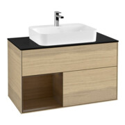 V&B Waschtischunterschrank Finion 100, Pl bla m, Reg li wal ven, Oa ven