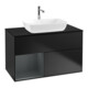 V&B Waschtischunterschrank Finion 100, Pl bla m, Reg md m Lac, bla m Lac-1