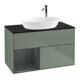 V&B Waschtischunterschrank Finion 100, Pl bla m, Reg md m Lac, Oli. m Lac-1