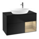 V&B Waschtischunterschrank Finion 100, Pl bla m, Reg Oa ven, bla m Lac-1