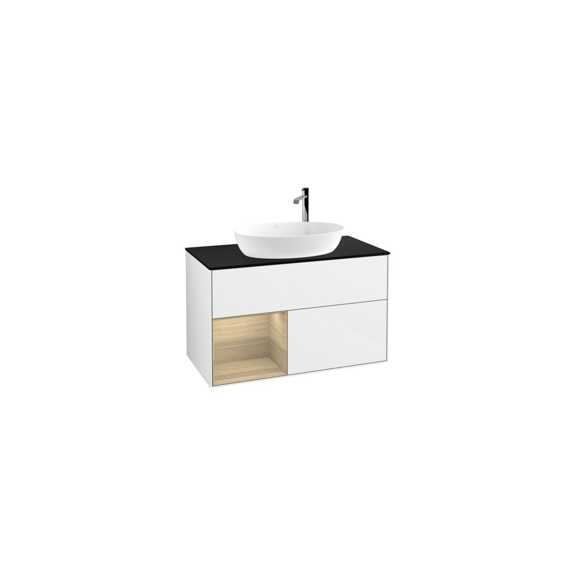 V&B Waschtischunterschrank Finion 100, Pl bla m, Reg Oa ven, glo wh. Lac ; Villeroy & Boch