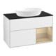 V&B Waschtischunterschrank Finion 100, Pl bla m, Reg Oa ven, glo wh. Lac