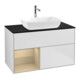 V&B Waschtischunterschrank Finion 100, Pl bla m, Reg Oa ven, wh. m Lac-1